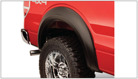 Bushwacker 94-14 Ford E-250 Super Duty Extend-A-Fender estilo bengalas 2 piezas - negro