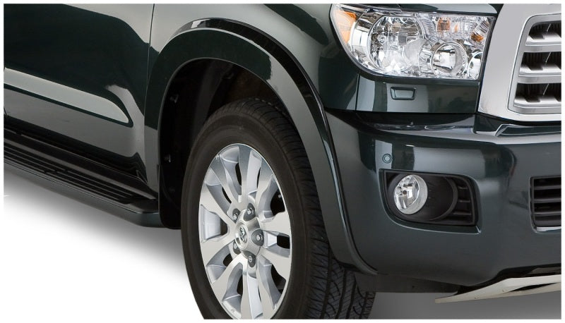 Bushwacker 08-15 Toyota Sequoia OE Style Flares 4 piezas se adapta con guardabarros de fábrica - Negro