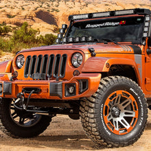 Cargar imagen en el visor de la galería, Rugged Ridge 07-18 Jeep Wrangler JK/JKU Fog Light Guard Elite Euro Guard Kit