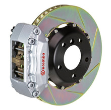 Cargar imagen en el visor de la galería, Brembo 02-07 RSX Front GT BBK 4 pistones fundidos 2 piezas 328x28 2 piezas rotor ranurado tipo 1-plata