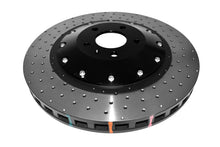 Cargar imagen en el visor de la galería, DBA 07-11 Audi S6 Front 5000 Series Rotor perforado en cruz con sombrero negro