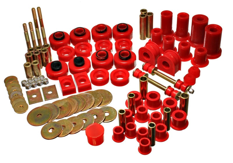 Suspensión energética 97-03 Ford F150 Pickup 2WD Std Cab/Xtd Cab/Super Crew Cab Rojo Hyper-flex Master Bu