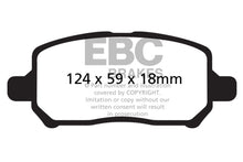 Cargar imagen en el visor de la galería, EBC 05-10 Chevrolet Cobalt 2.2 4 Lug Ultimax2 Front Brake Pads