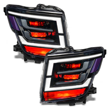 Cargar imagen en el visor de la galería, Oracle 21-22 Nissan Titan Demon Eye RGB Headlight Upgrade Kit - ColorSHIFT w/o Cntrl SEE WARRANTY