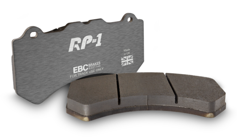 Pastillas de freno traseras EBC Racing 12-14 Volkswagen Golf R (Mk6) RP-1 Race