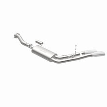 Cargar imagen en el visor de la galería, MagnaFlow 11-13 Ford F-150 Pickup Dual Same Side Before P/S Rear Tire Stainless CatBack Perf Exhaust