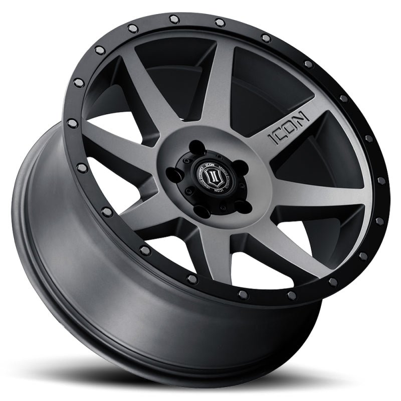 ICON Rebound 20x9 5x150 16mm Offset 5.625in BS Rueda de titanio
