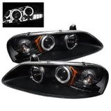 Spyder Chrysler Sebring 01-03 Projector Headlights LED Halo LED Blk PRO-YD-CSEB01-HL-BK