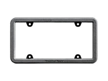 Cargar imagen en el visor de la galería, WeatherTech BumpFrame Black Satin Textured Finish License Plate Frame