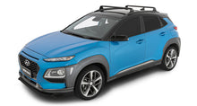 Cargar imagen en el visor de la galería, Rhino-Rack 18-22 Hyundai Kona 1st Gen 5 Door SUV w/Flush Rails Vortex RVP 2 Bar Roof Rack - Black