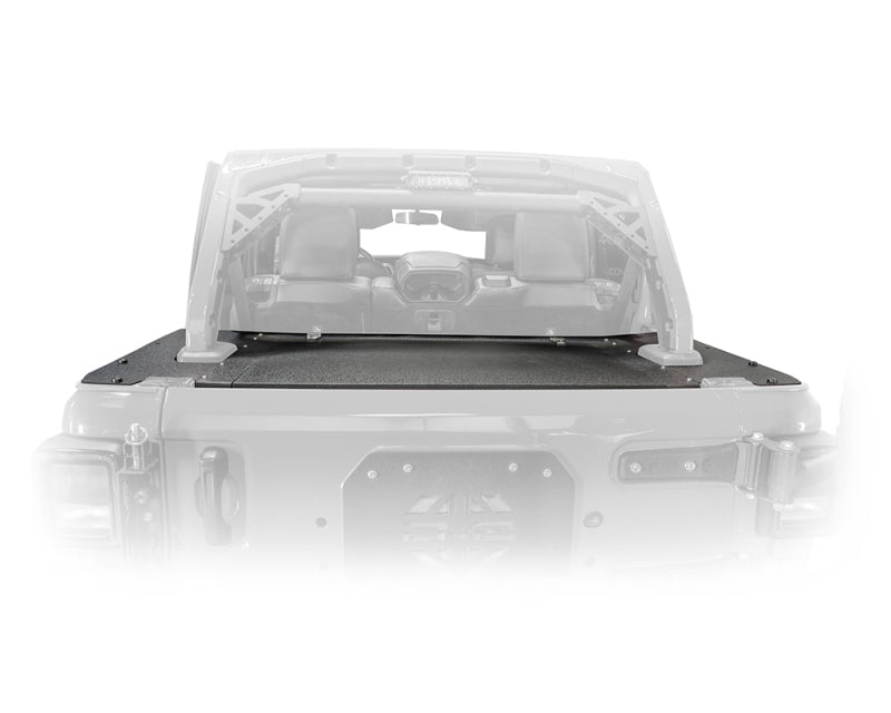 DV8 Offroad 2018+ Jeep Wrangler JL Cubierta de almacenamiento trasero de 4 puertas