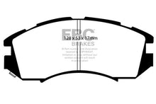 Cargar imagen en el visor de la galería, EBC 92-96 Subaru Impreza 1.8 (2WD) (ruedas de 13 pulgadas) Pastillas de freno delanteras Yellowstuff