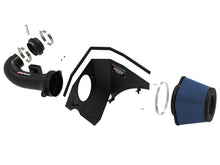 Cargar imagen en el visor de la galería, aFe 19-20 GM Trucks 5.3L/6.2L Track Series Sistema de admisión de aire frío de fibra de carbono con filtros Pro 5R