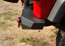 Cargar imagen en el visor de la galería, Rugged Ridge Spartan Rear Bumper Full Width 07-18 Jeep Wrangler JK