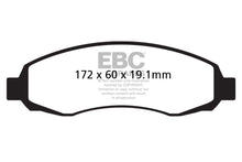 Cargar imagen en el visor de la galería, EBC 03-04 Dodge Dakota 2WD 3.7 Yellowstuff Front Brake Pads