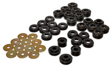 Cargar imagen en el visor de la galería, Energy Suspension Chevrolet 4 door Black Body Mounts (Recommended for Police/Taxi/Race)