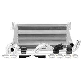 Mishimoto 06-10 Chevy 6.6L Duramax Intercooler Kit con tubos (plata)