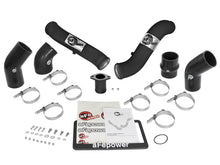 Cargar imagen en el visor de la galería, Intercooler aFe BladeRunner con tubos negros 16-17 Nissan Titan XD V8 5.0L (td)