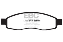 Cargar imagen en el visor de la galería, EBC 04-05 Infiniti QX56 5.6 Greenstuff Front Brake Pads