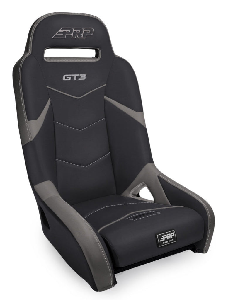 PRP GT3 Rear Suspension Seat- Black/Grey