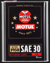Cargar imagen en el visor de la galería, Motul Classic SAE 30 Oil - 6x2L