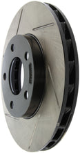 Cargar imagen en el visor de la galería, StopTech Power Slot 94-02 Mustang (Excl Cobra) / 03-04 Mustang Base/GT Front Right Slotted Rotor
