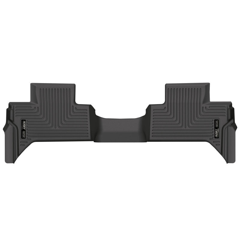 Husky Liners 2022 Toyota Tundra Ext. Revestimiento del piso del segundo asiento de cabina DC WeatherBeater - Negro