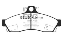 Cargar imagen en el visor de la galería, EBC 92-96 Chevrolet Caprice 4.3 Police Greenstuff Rear Brake Pads