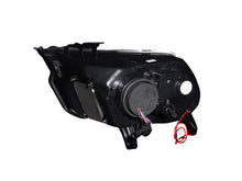 Cargar imagen en el visor de la galería, ANZO 2010-2014 Ford Mustang Projector Headlights w/ Halo Black (CCFL)