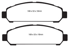 Cargar imagen en el visor de la galería, EBC 08+ Toyota Venza 2.7 Greenstuff Front Brake Pads