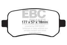 Cargar imagen en el visor de la galería, EBC 04-07 Ford Freestar 3.9 Greenstuff Front Brake Pads