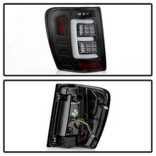 Cargar imagen en el visor de la galería, Spyder 99-04 Jeep Grand Cherokee - Light Bar Led Tail Lights - Black - ALT-YD-JGC99V3-BK