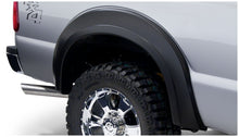Cargar imagen en el visor de la galería, Bushwacker 11-16 Ford F-250 Super Duty Styleside Extend-A-Fender estilo bengalas 2 piezas - negro