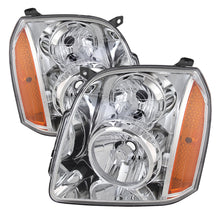 Cargar imagen en el visor de la galería, Xtune GMC Yukon/Yukon Xl 07-14 Crystal Headlights Chrome HD-JH-GMCY07-AM-C