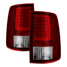 Cargar imagen en el visor de la galería, xTune Dodge Ram 1500 09-16 LED Tail Lights Incandescent Model Only - Red Clear ALT-ON-DR09-LBLED-RC