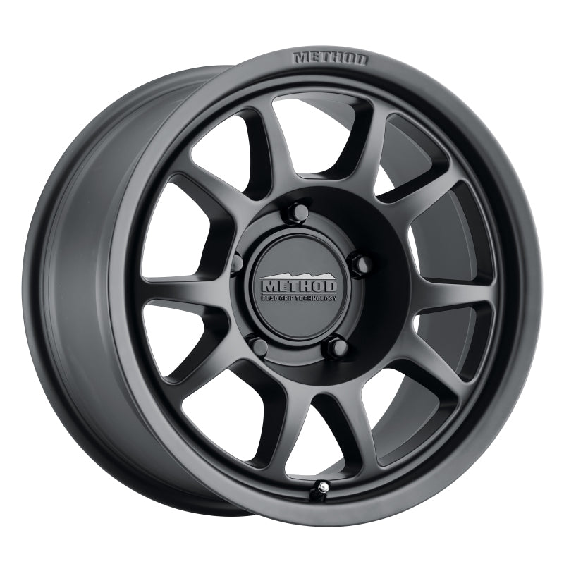 Method MR702 17x8.5 0mm Offset 5x5 71.5mm CB Rueda negra mate