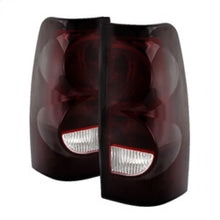 Cargar imagen en el visor de la galería, Xtune Chevy Silverado 1500-2500-3500 03-06 OEM Style Tail Lights Red Smoked ALT-JH-CS03-OE-RSM