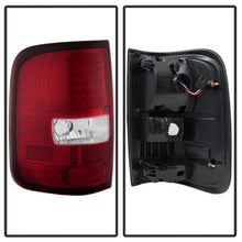 Cargar imagen en el visor de la galería, Xtune Ford F150 Styleside 04-08 LED Tail Lights Red Clear ALT-ON-FF15004-LED-RC