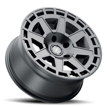 Cargar imagen en el visor de la galería, ICON Compass 17x8.5 6x135 6mm Offset 5in BS Rueda negra satinada