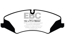 Cargar imagen en el visor de la galería, EBC 14+ Land Rover LR4 3.0 Supercharged Ultimax2 Front Brake Pads