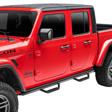 Cargar imagen en el visor de la galería, Rugged Ridge Spartan Nerf Bar Black 2020 Jeep Gladiator JT