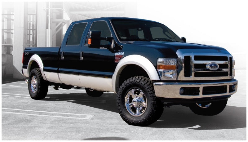 Bushwacker 08-10 Ford F-250 Super Duty Styleside OE Style Flares 4 piezas 81.0/96.0 pulgadas cama - Negro