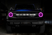 Cargar imagen en el visor de la galería, Oracle 2021 Ford Bronco Base Headlight LED Halo Kit - ColorSHIFT - w/ 2.0 Controller SEE WARRANTY