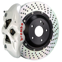 Cargar imagen en el visor de la galería, Brembo 12-16 991.1 C2 Rear GT BBK 4 Piston Cast 380x28 2pc Rotor Drilled-White