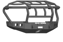 Cargar imagen en el visor de la galería, Road Armor 17-20 Ford F-250 Stealth Wide Fender parachoques delantero con protector intimidador - Tex Blk