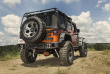 Cargar imagen en el visor de la galería, Rugged Ridge Spartacus Rear Bumper Black 07-18 Jeep Wrangler