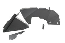 Cargar imagen en el visor de la galería, Rugged Ridge Inner Fender Liners Frnt Aluminum Black 18-20 Jeep Wrangler JL