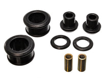Cargar imagen en el visor de la galería, Energy Suspension 90-96 Nissan 300ZX Black Rear Differential Carrier Bushing Set (Must reuse all met