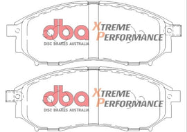 DBA 09 Nissan 350Z / 05-08 Infiniti G35 sin pastillas de freno delanteras Brembo XP650