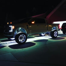 Cargar imagen en el visor de la galería, Oracle LED Illuminated Wheel Rings - Double LED - White SEE WARRANTY